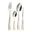 عکس ست قاشق و چنگال دلمونتی 138 پارچه Delmonti spoon and fork DL1320 تصویر