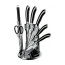 عکس ست چاقو آشپزخانه 8 پارچه دلمونتی Delmonti Knife DL1530 تصویر