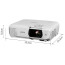 ویدیو پروژکتور اپسون 3400 لومن وای فای میراکاست مدل EH-TW750 FULL HD