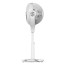 پنکه سیرکولاتور مدرن برقی پایه دار پلاستیکی سفید مدل Crownline Cf-254