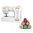 عکس چرخ گلدوزی و خیاطی ژانومه 12 دوخت Janome Sewing Machine JUNO 730 تصویر