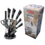 عکس ست چاقو آشپزخانه 9 پارچه فوما FU-533 تصویر 