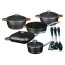 عکس سرویس قابلمه 18 پارچه چدن سرامیک FUMA FU-761 18 PCS SET تصویر