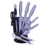 عکس ست چاقو آشپزخانه فوما 10 پارچه مدل FU 1380 تصویر