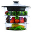 عکس بخارپز فوما 8 نفره 800 وات استیل FUMA FU-480 Food Steamer تصویر