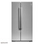 عکس یخچال ساید بای ساید 28 فوت ال جیLG REFRIGERATOR SIDE BY SIDE GC B207 تصویر