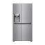 عکس یخچال ساید بای ساید ال جی دو درب 30 فوت LG refrigerator GC-L247CLAV تصویر
