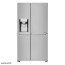 عکس یخچال ساید بای ساید ال جی 28 فوتLG Side by Side Refrigerator GC-J267 تصویر