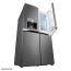 عکس یخچال ساید بای ساید ال جی 30 فوت LG REFRIGERATOR GR J264 DPM تصویر