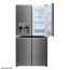 عکس یخچال ساید بای ساید ال جی 30 فوت LG REFRIGERATOR GR J264 DPM تصویر