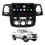 عکس پخش فابریک خودرو مانیتور تویوتا هایلوکس toyota hilux Fabric player تصویر