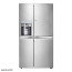 عکس یخچال ساید بای ساید بنتلی ال جی 32 فوت LG SIDE BY SIDE BENTLEY REFRIGERATOR GR-J317WSBN تصویر