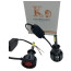 عکس لامپ و هدلایت خودرو 4 طرفه دو عددی 500 وات K9 LED HeadLight 