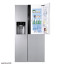 عکس یخچال ساید بای ساید ال جی LG refrigerator Door-in-Door GS9366PZ تصویر