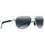 عینک آفتابی خلبانی مائوئی جیم پلاریزه Maui Jim PolarizedPlus2