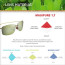 عینک آفتابی مائوئی جیم پلاریزه بدون قاب مدل Maui Jim Hema