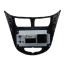 عکس پخش فابریک ماشین و مانیتور خودرو هیوندای اکسنت Car fabric player and monitor تصویر