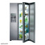 عکس یخچال ساید بای ساید سامسونگ 32 فوت SAMSUNG SIDE BY SIDE REFRIGERATOR RH57 تصویر