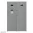 عکس یخچال فریزر دو قلو بکو 40 فوت RSNE445 - RFNE350 Beko Refrigerator تصویر