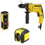 دریل استنلی 700 وات چکشی با متر لیزری مدل Sdh700Mea1-B5