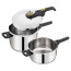 عکس ست دوقلو زودپز 4 و 6 لیتر تفال Tefal 4+6L Secure 5 neo تصویر