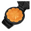 عکس وافل ساز سنکور 1000 وات  SENCOR SWF 1010BK WAFFLE MAKER تصویر