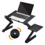 پایه نگهدارنده و فن خنک کننده چند منظوره قابل تنظیم لپ تاپ LAPTOP TABLE T8