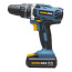 عکس دریل شارژی سه حالته پیچ بند و چکشی ورکزون 14.4 ولت Workzone CD1214W تصویر