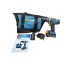 عکس دریل شارژی سه حالته پیچ بند و چکشی ورکزون 14.4 ولت Workzone CD1214W تصویر