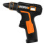 عکس دستگاه چسب حرارتی ورکس 4 ولت 2000 میلی آمپرWORX WX890 MELT HOT GLUE GUN تصویر