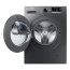عکس لباسشویی سامسونگ 9 کیلویی 1400 دور نقره ای Samsung washing ww90k54eoux تصویر