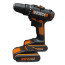 عکس دریل شارژی ورکس 20 ولت WORX POWER SHARE 20V WX101.4 تصویر