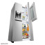عکس یخچال ال جی ساید بای ساید 30 فوت GC-X247CSAV LG Refrigerator تصویر