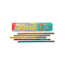 عکس مداد مشکی دامس بسته 12 عددی با تراش و پاک کن Y1+ Doms Black Pencil HB تصویر