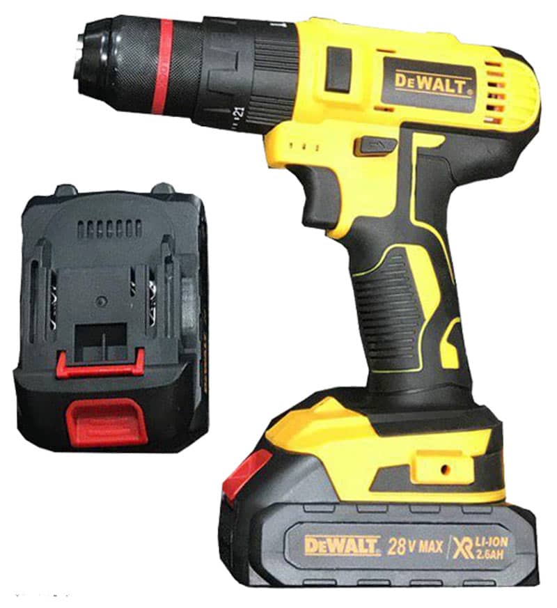 قیمت دریل شارژی دیوالت 28 ولت DEWALT 28V