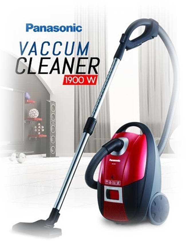 قیمت جاروبرقی 1900 وات پاناسونیک PANASONIC VACUUM CLEANER 1900W MC-CG711  