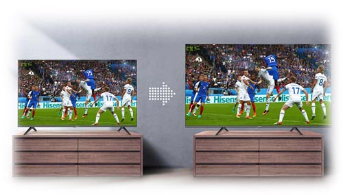 فروش تلویزیون هایسنس الترا اچ دی HISENSE TV UHD 55A7120