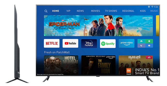 خرید تلویزیون هوشمند ال ای دی شیائومی فور ایکس MI TV LED 65” 4X