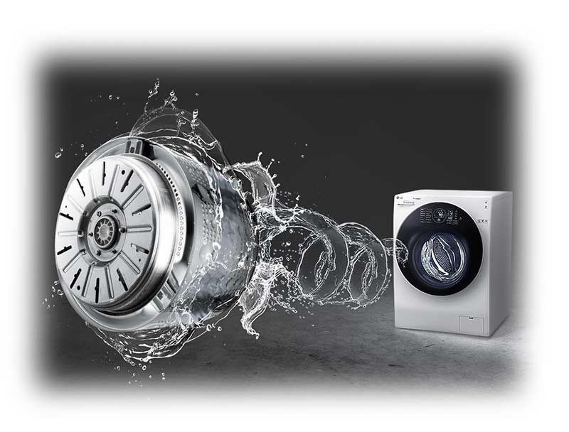 FH4G1JCHK6N 12 ماشین لباسشویی ال جی 10.5/7 کیلویی Lg Washing Machine FH4G1JCHK6N