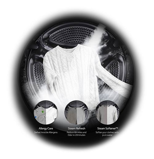 FH4G1JCHK6N 13 ماشین لباسشویی ال جی 10.5/7 کیلویی Lg Washing Machine FH4G1JCHK6N