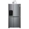 l267 lg 8 یخچال فریزر ساید بای ساید L267 ال جی اینورتر 668 لیتر یخساز