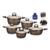 dl1160 5 سرویس قابلمه دایره ای 12 پارچه دلمونتی Delmonti DL1160N