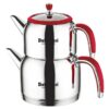 dl1425 2 1 ست کتری و قوری دلمونتی Delmonti Kettle and teapot set DL1425
