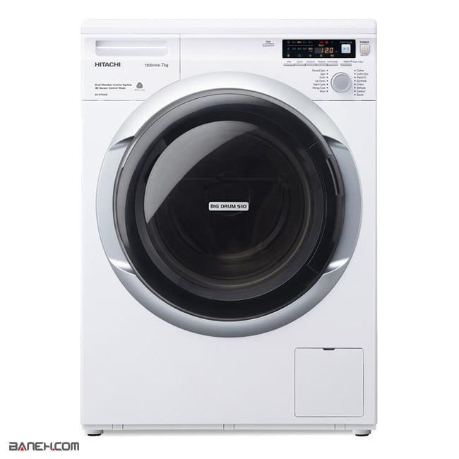 ماشین لباسشویی هیتاچی 7 کیلویی Hitachi Washing Machine W70PV