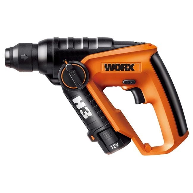 دریل شارژی چکشی دو کاره ورکس 12 ولت WORX WX382 جعبه کارتن دار