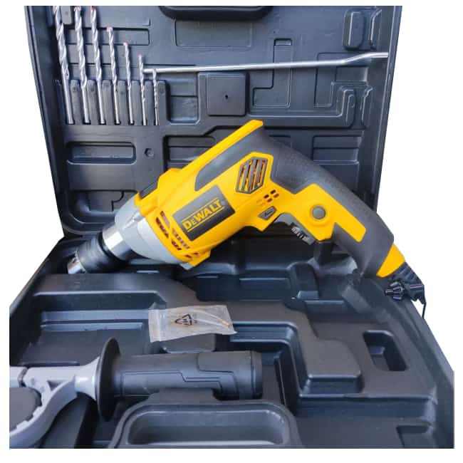 ست و پک دوقلو دریل و فرز دیوالت براشلس dewalt