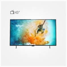 تلویزیون ال ای دی فیلیپس فورکی هوشمند 43Pus6101 Philips LED 4K Smart