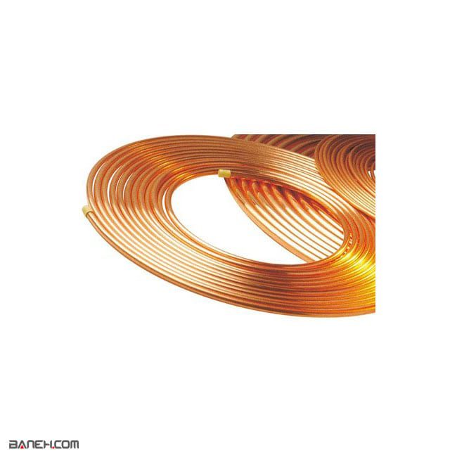 لوله مسی کولر گازی ظرفیت 12000 5 متر Copper Pipe