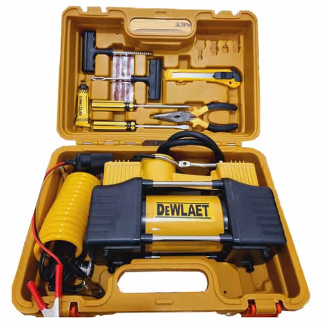 پمپ باد فندکی 12 ولت دو سیلندر دیوالت DEWALT DTW300
