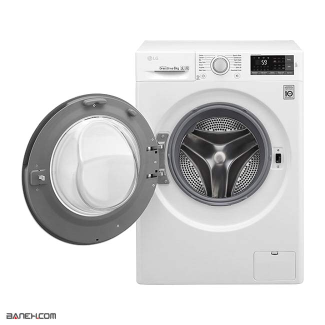 ماشین لباسشویی 8 کیلویی ال جی F2J5TNP3W LG 4 f4j5tnp3w 2 1 ماشین لباسشویی 8 کیلویی ال جی F2J5TNP3W LG